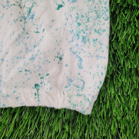 Vintage 90s Paint-Splatter Shirt Womens Large 20x26 - Picture 8 of 9